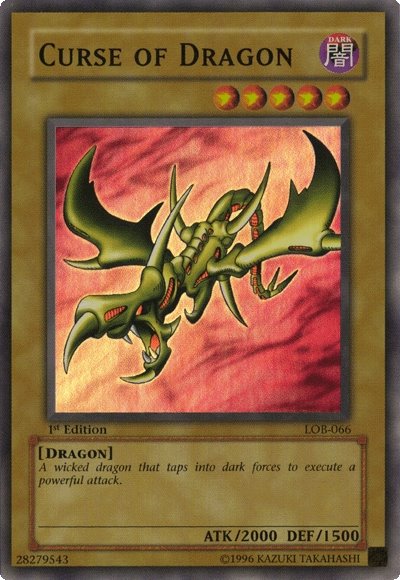 Curse of Dragon [LOB-066] Super Rare | Devastation Store