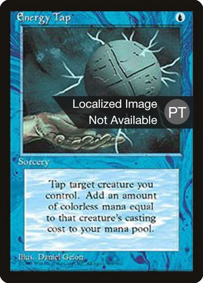 Energy Tap [Fourth Edition (Foreign Black Border)] | Devastation Store