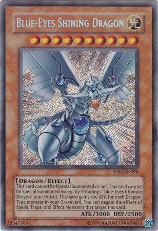 Blue-Eyes Shining Dragon [RP02-EN096] Secret Rare | Devastation Store