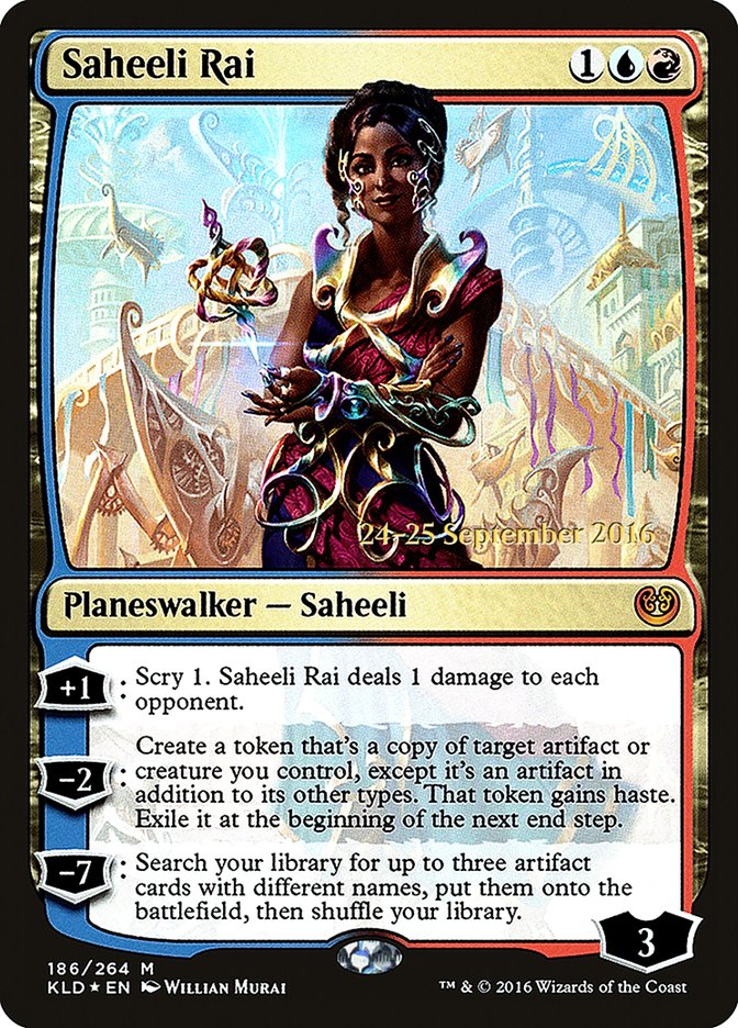 Saheeli Rai  [Kaladesh Prerelease Promos] - Devastation Store | Devastation Store