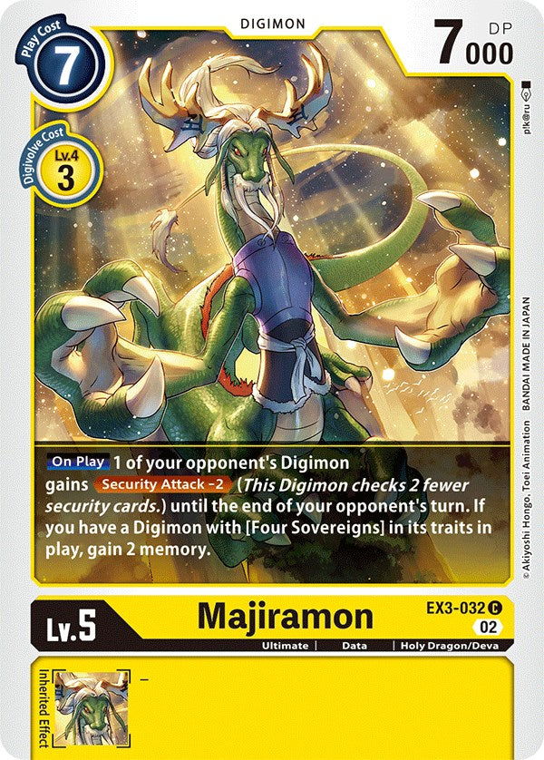 Majiramon [EX3-032] [Draconic Roar] | Devastation Store