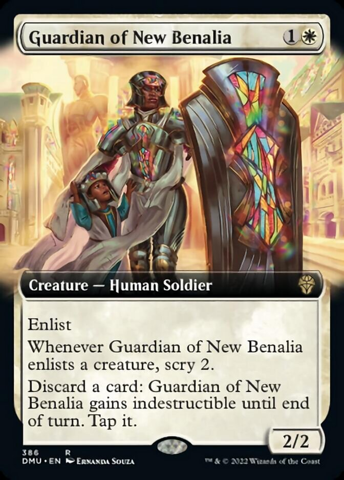 Guardian of New Benalia (Extended Art) [Dominaria United] | Devastation Store