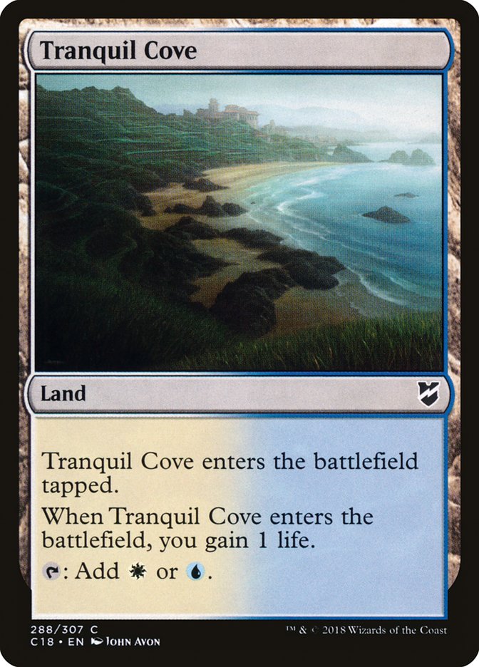 Tranquil Cove [Commander 2018] | Devastation Store