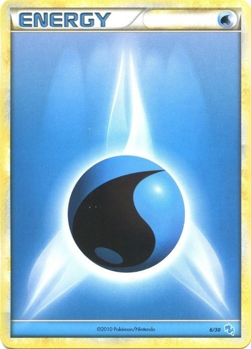 Water Energy (6/30) [HeartGold & SoulSilver: Trainer Kit - Gyarados] | Devastation Store