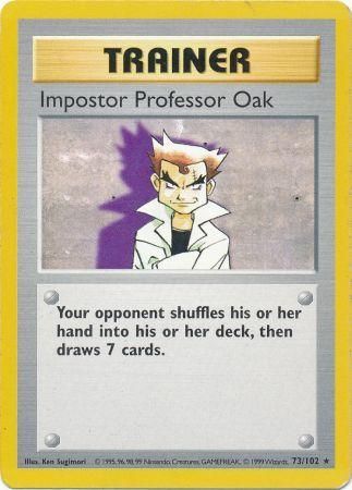 Impostor Professor Oak (73/102) [Base Set Shadowless Unlimited] | Devastation Store
