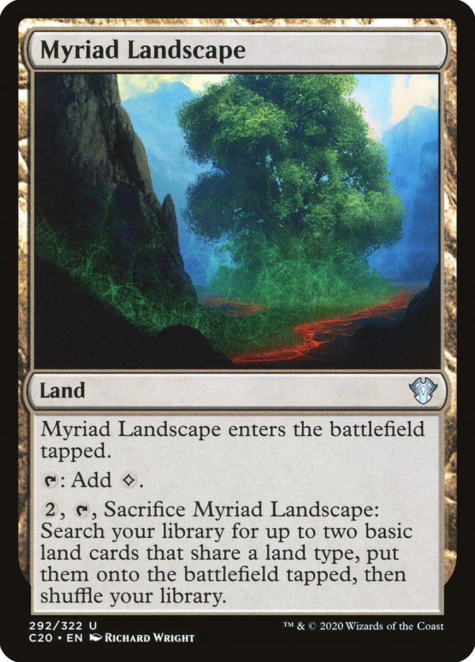 Myriad Landscape [Commander 2020] | Devastation Store