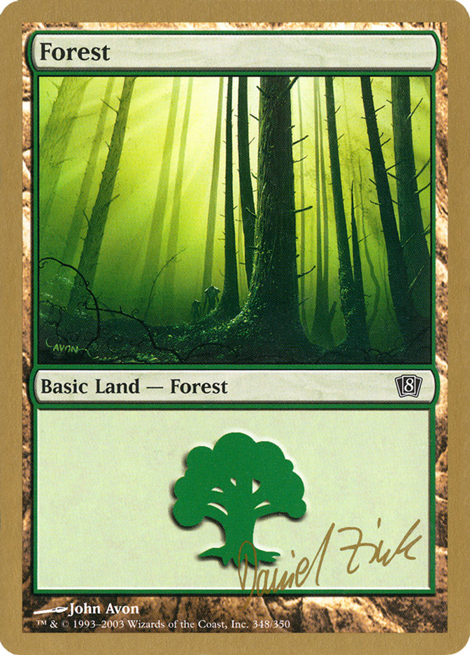 Forest (dz348) (Daniel Zink) [World Championship Decks 2003] | Devastation Store