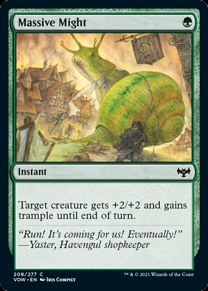 Massive Might [Innistrad: Crimson Vow] | Devastation Store