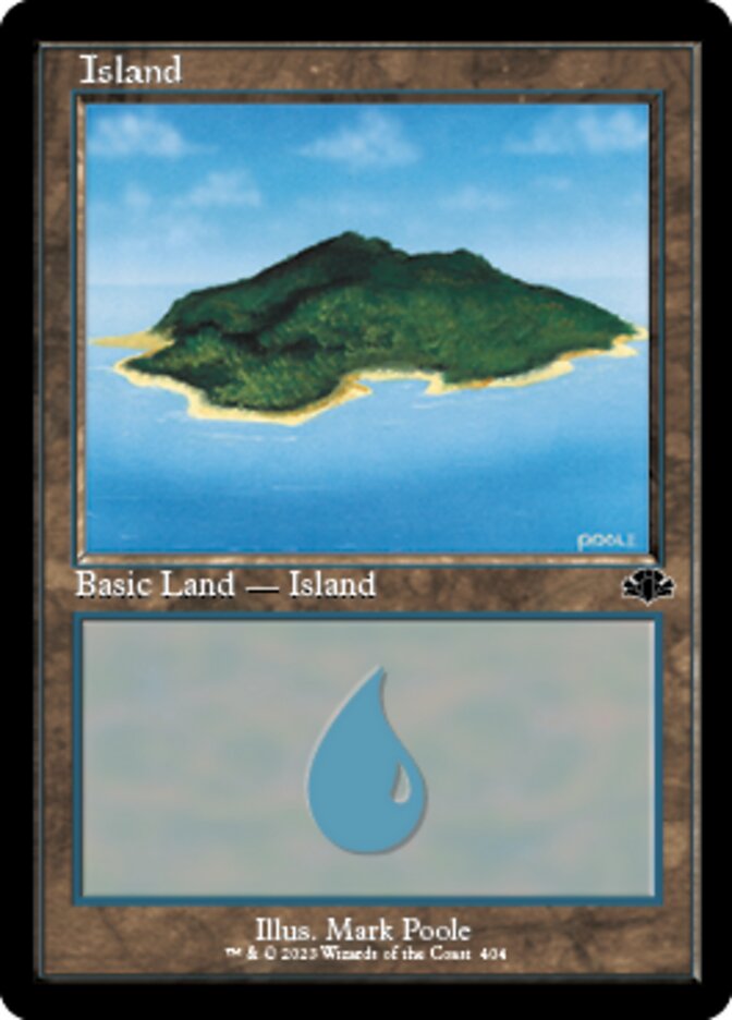 Island (404) (Retro) [Dominaria Remastered] | Devastation Store