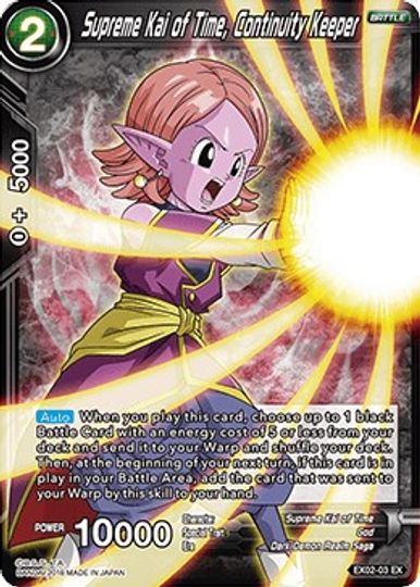 Supreme Kai of Time, Continuity Keeper (EX02-03) [Dark Demon's Villains] | Devastation Store