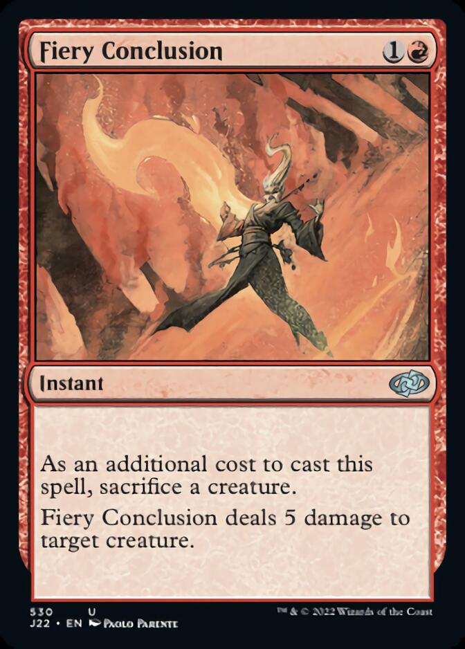 Fiery Conclusion [Jumpstart 2022] | Devastation Store