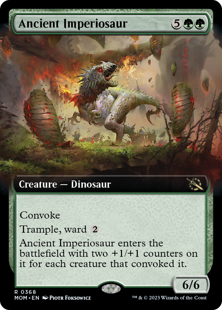 Ancient Imperiosaur (Extended Art) [March of the Machine] | Devastation Store