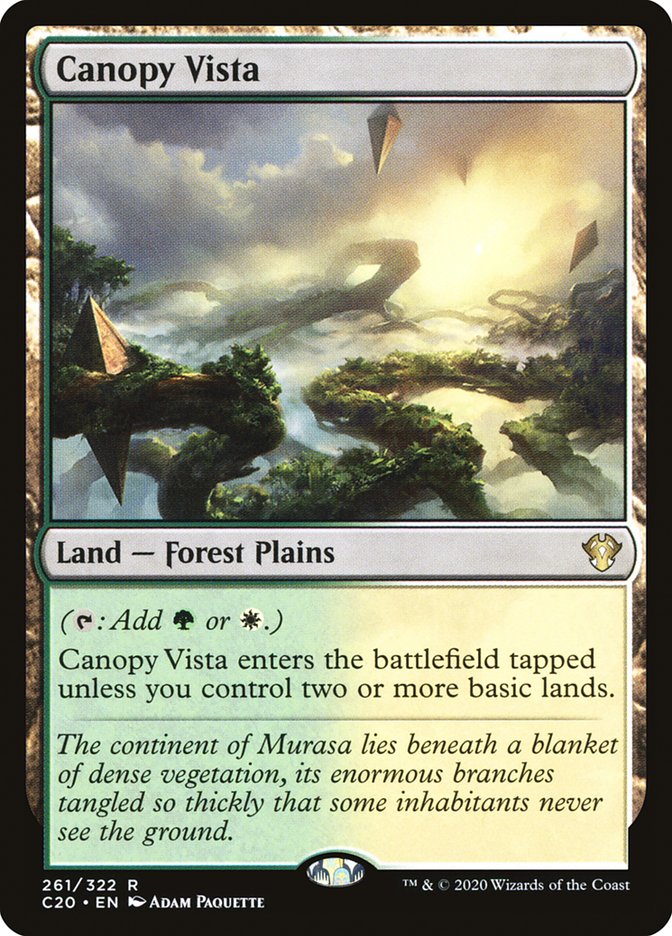 Canopy Vista [Commander 2020] | Devastation Store