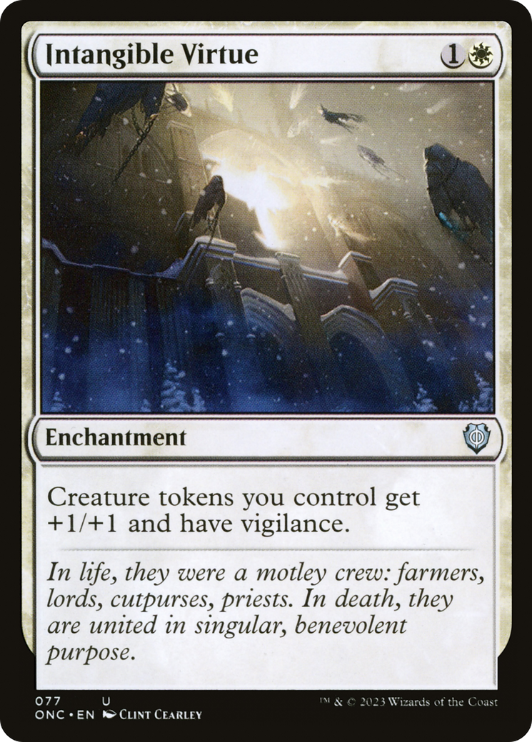 Intangible Virtue [Phyrexia: All Will Be One Commander] | Devastation Store
