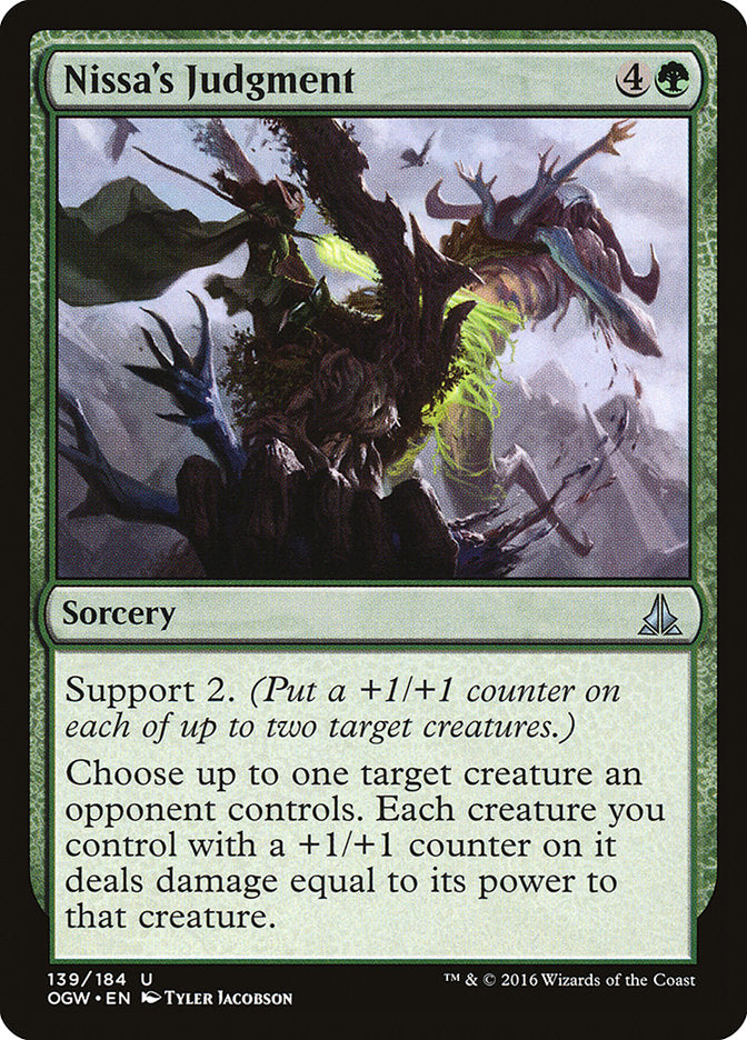 Nissa's Judgment [Oath of the Gatewatch] | Devastation Store