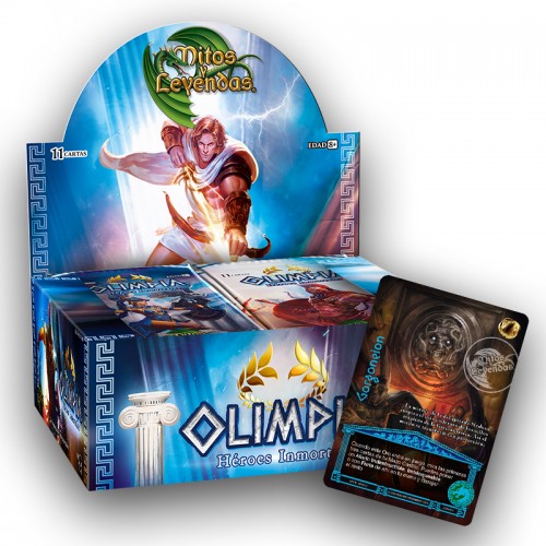 Caja 24 sobres OLIMPIA, Mitos y leyendas - Devastation Store | Devastation Store