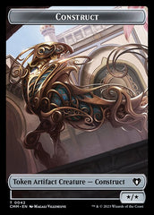 Treasure // Construct (0042) Double-Sided Token [Commander Masters Tokens] | Devastation Store