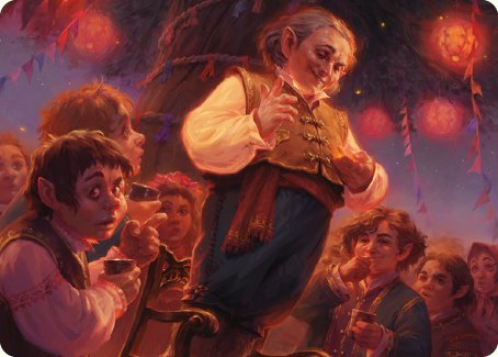 Bilbo, Retired Burglar Art Card [The Lord of the Rings: Tales of Middle-earth Art Series] | Devastation Store