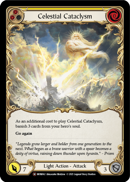Celestial Cataclysm [U-MON062] Unlimited Edition Normal | Devastation Store