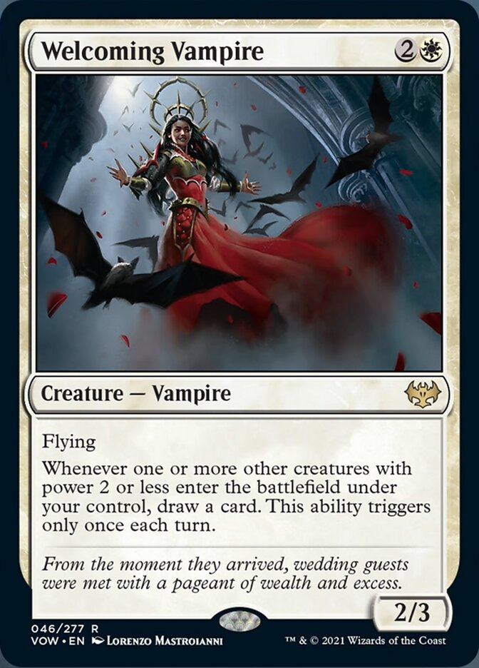 Welcoming Vampire [Innistrad: Crimson Vow] | Devastation Store