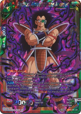 Raditz, Arrival of the Invader [BT8-105] | Devastation Store