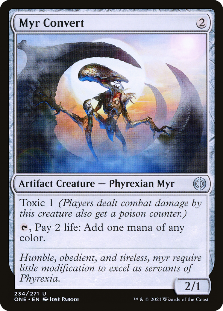 Myr Convert [Phyrexia: All Will Be One] | Devastation Store
