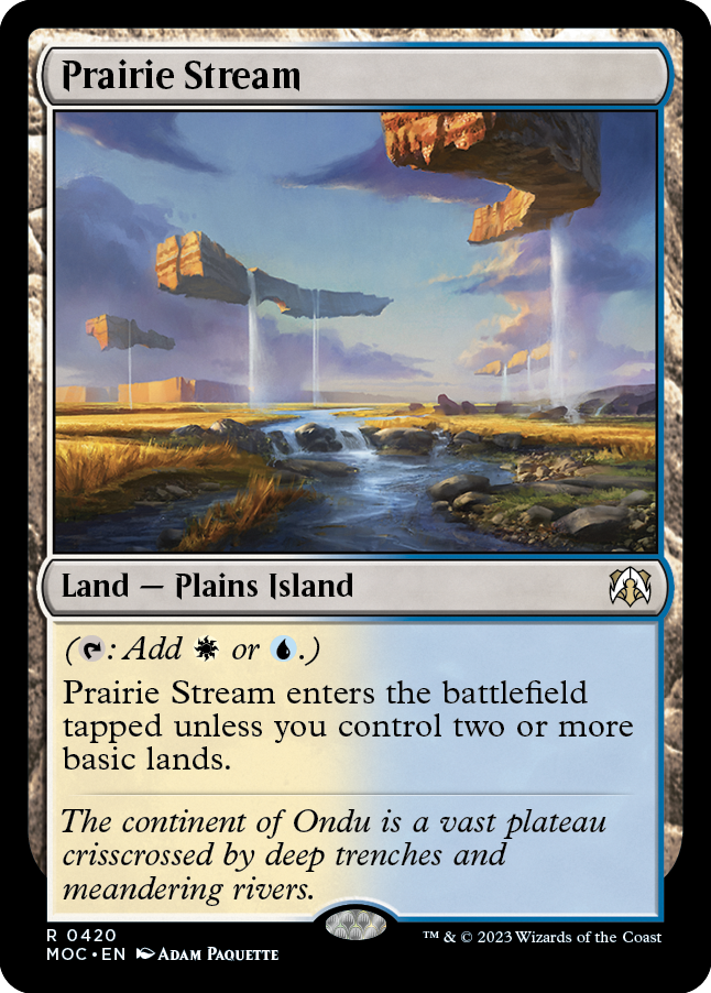 Prairie Stream [March of the Machine Commander] | Devastation Store