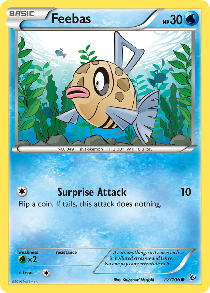 Feebas (22/106) [XY: Flashfire] | Devastation Store