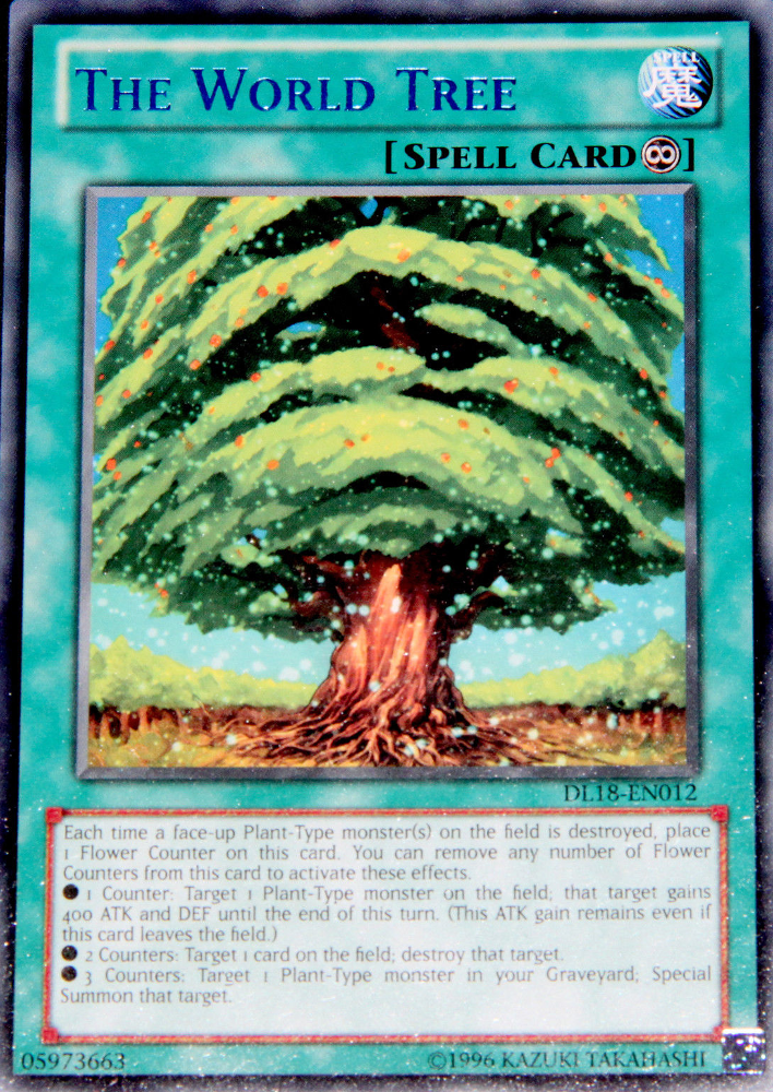 The World Tree (Blue) [DL18-EN012] Rare | Devastation Store