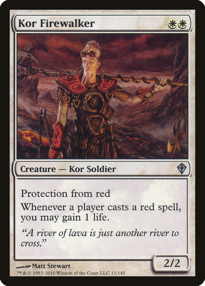 Kor Firewalker [Worldwake] | Devastation Store