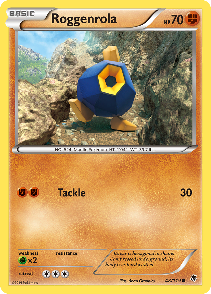 Roggenrola (48/119) [XY: Phantom Forces] | Devastation Store