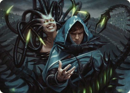 Phyrexian Arena Art Card [Phyrexia: All Will Be One Art Series] | Devastation Store