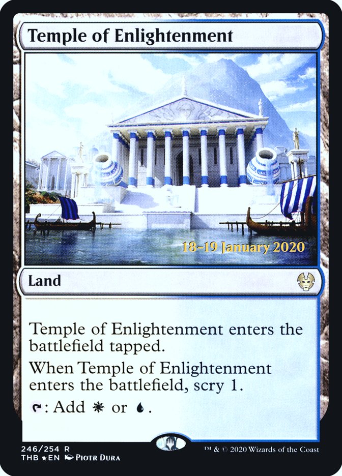 Temple of Enlightenment [Theros Beyond Death Prerelease Promos] | Devastation Store
