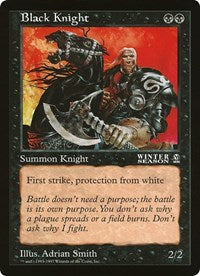 Black Knight (Oversized) [Oversize Cards] | Devastation Store