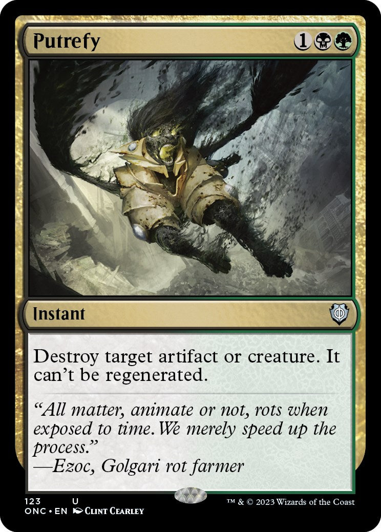Putrefy [Phyrexia: All Will Be One Commander] | Devastation Store