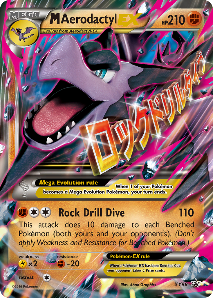 M Aerodactyl EX (XY98) [XY: Black Star Promos] | Devastation Store