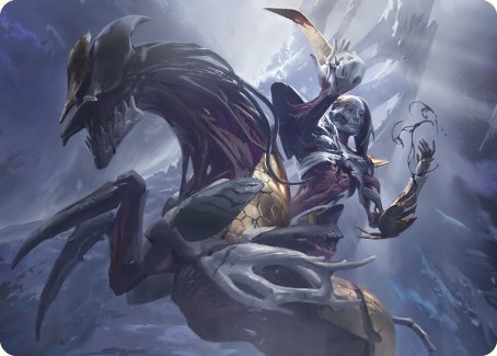 Ria Ivor, Bane of Bladehold Art Card [Phyrexia: All Will Be One Art Series] | Devastation Store