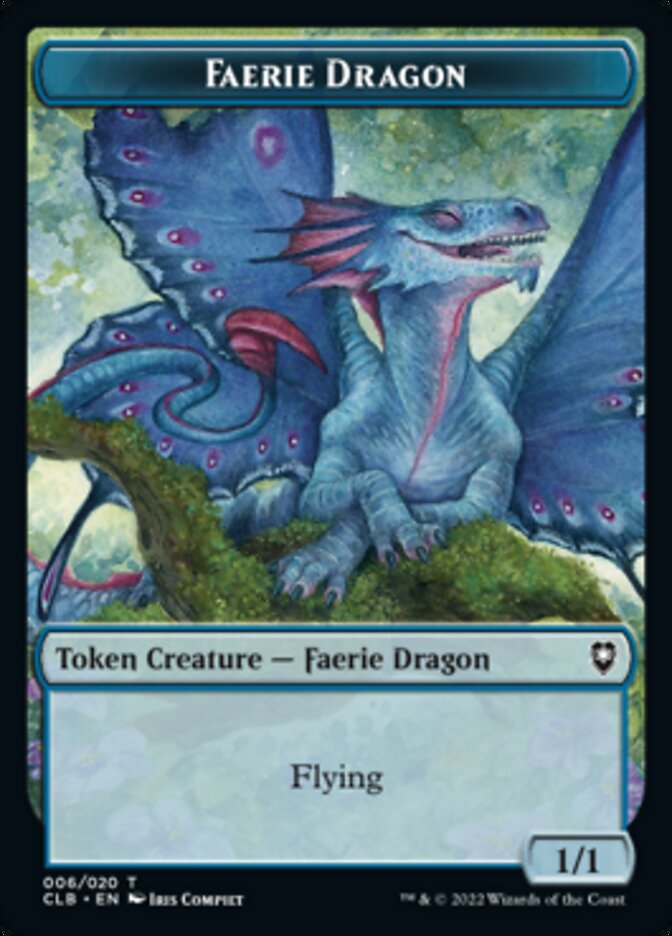 Faerie Dragon Token [Commander Legends: Battle for Baldur's Gate Tokens] | Devastation Store