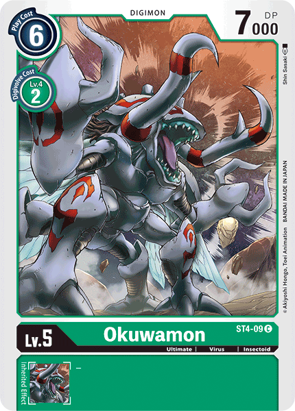 Okuwamon [ST4-09] [Starter Deck: Giga Green] | Devastation Store