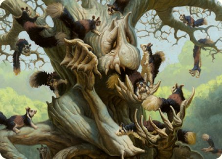 Scurry Oak Art Card [Modern Horizons 2 Art Series] | Devastation Store