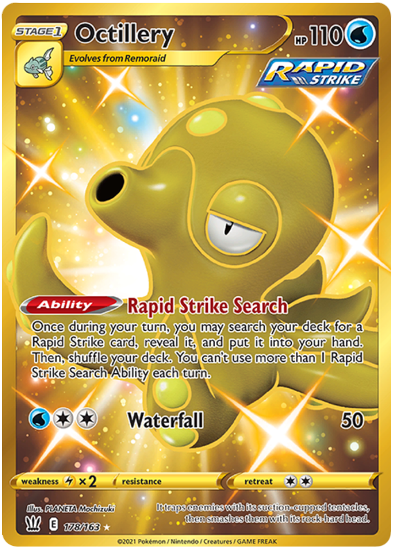 Octillery (178/163) [Sword & Shield: Battle Styles] | Devastation Store