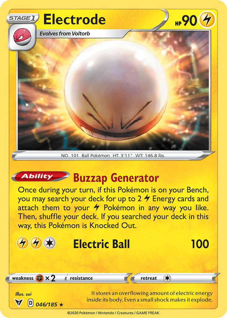 Electrode (046/185) [Sword & Shield: Vivid Voltage] | Devastation Store