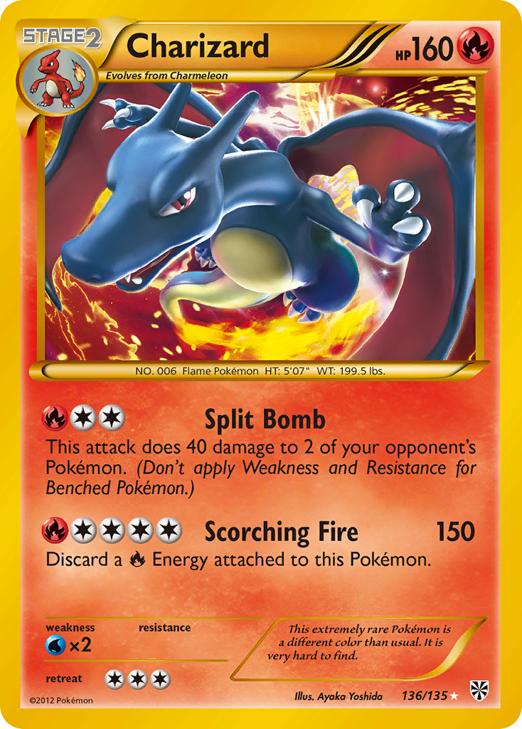 Charizard (136/135) [Black & White: Plasma Storm] | Devastation Store