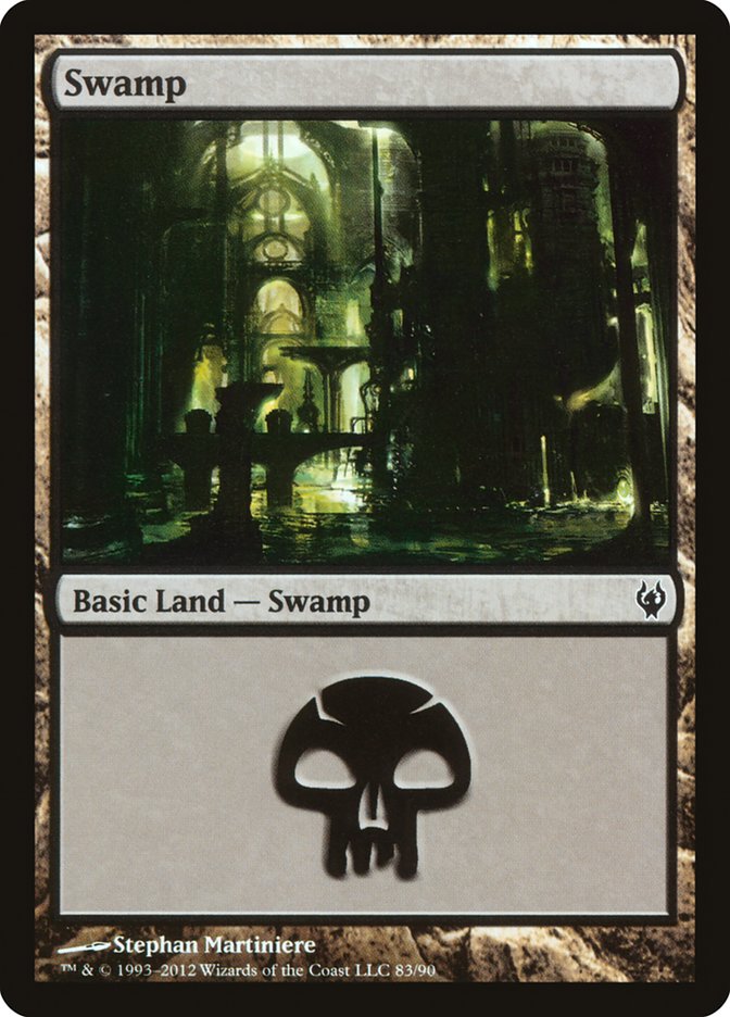 Swamp (83) [Duel Decks: Izzet vs. Golgari] - Devastation Store | Devastation Store