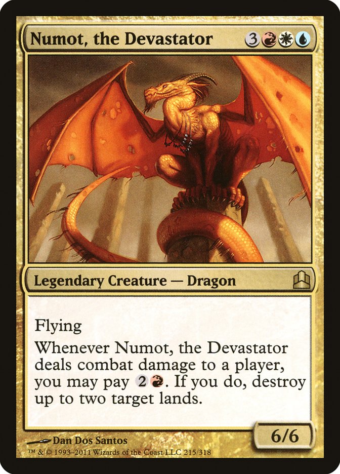 Numot, the Devastator [Commander 2011] | Devastation Store