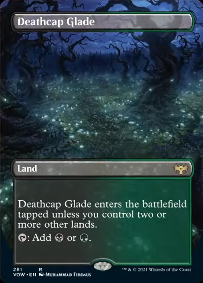 Deathcap Glade (Borderless) [Innistrad: Crimson Vow] | Devastation Store