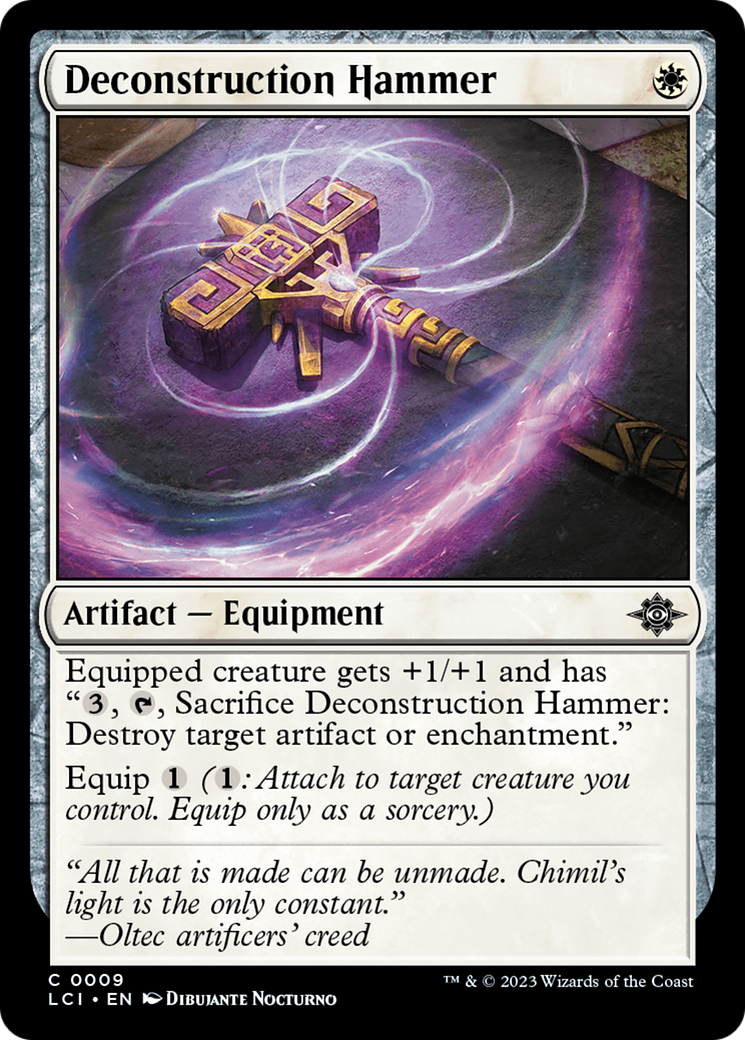 Deconstruction Hammer [The Lost Caverns of Ixalan] | Devastation Store