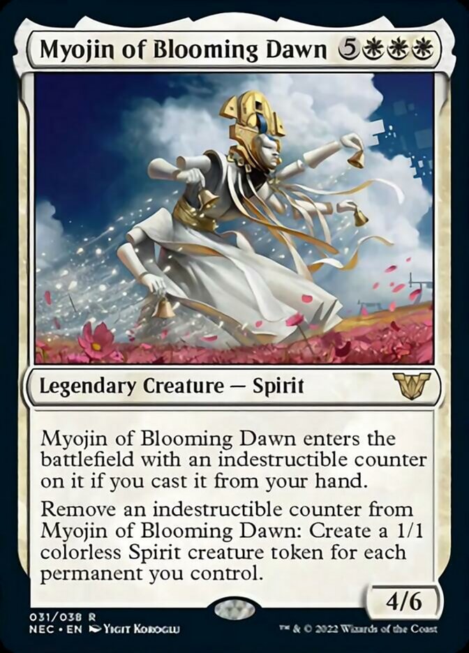 Myojin of Blooming Dawn [Kamigawa: Neon Dynasty Commander] | Devastation Store