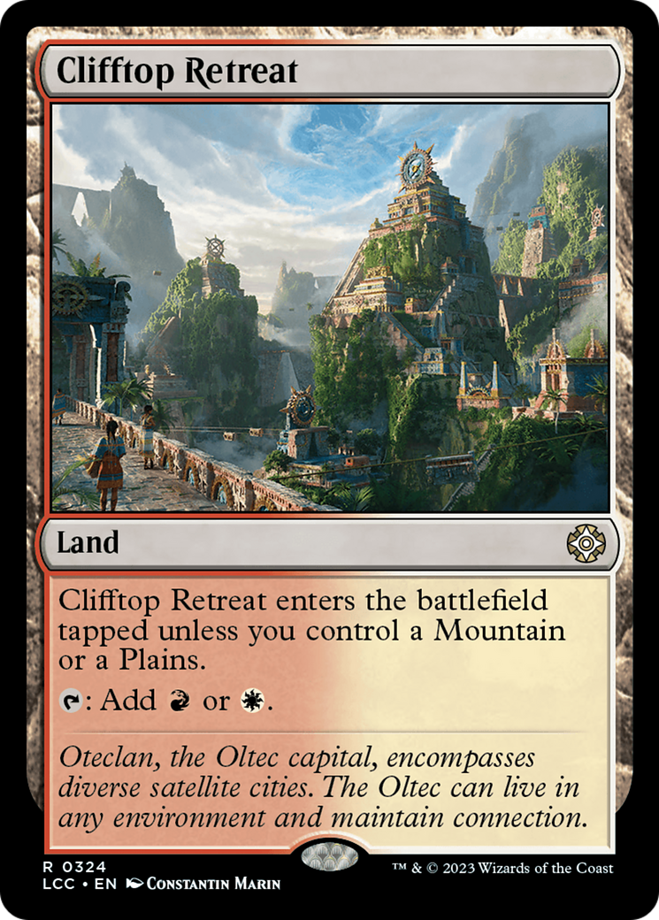 Clifftop Retreat [The Lost Caverns of Ixalan Commander] | Devastation Store