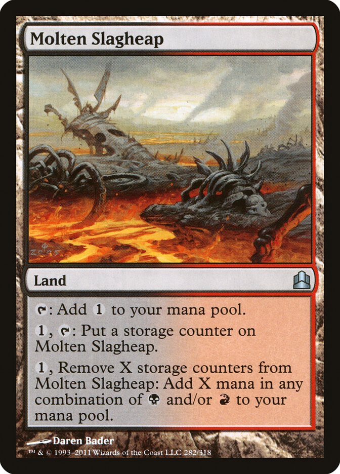 Molten Slagheap [Commander 2011] - Devastation Store | Devastation Store